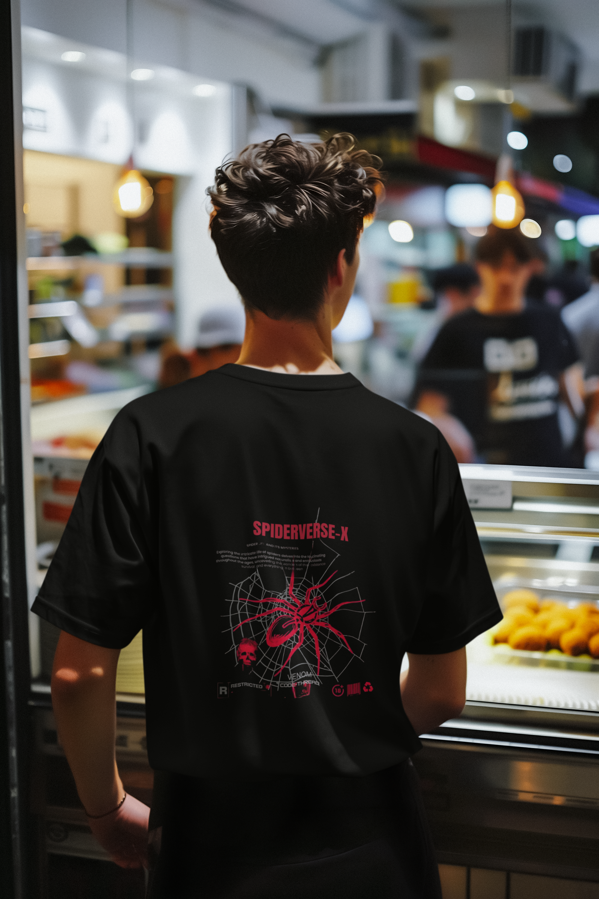 Spiderverse-X Oversized Tee